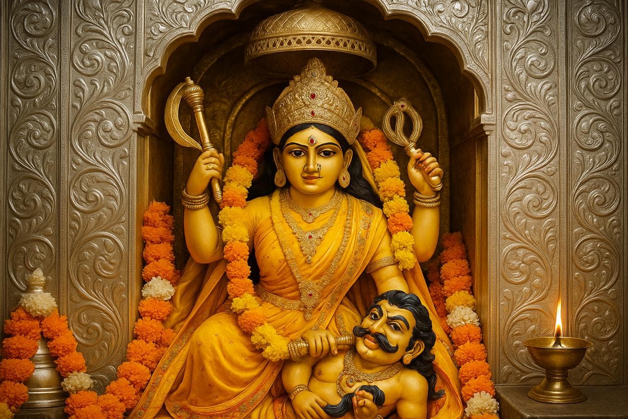 Maa Baglamukhi Puja