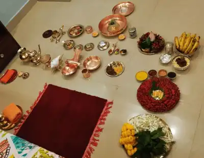 Mangal Dosh Pooja (Advanced) performed at Siddha Peeth Nalkheda temple with sacred hawan kund