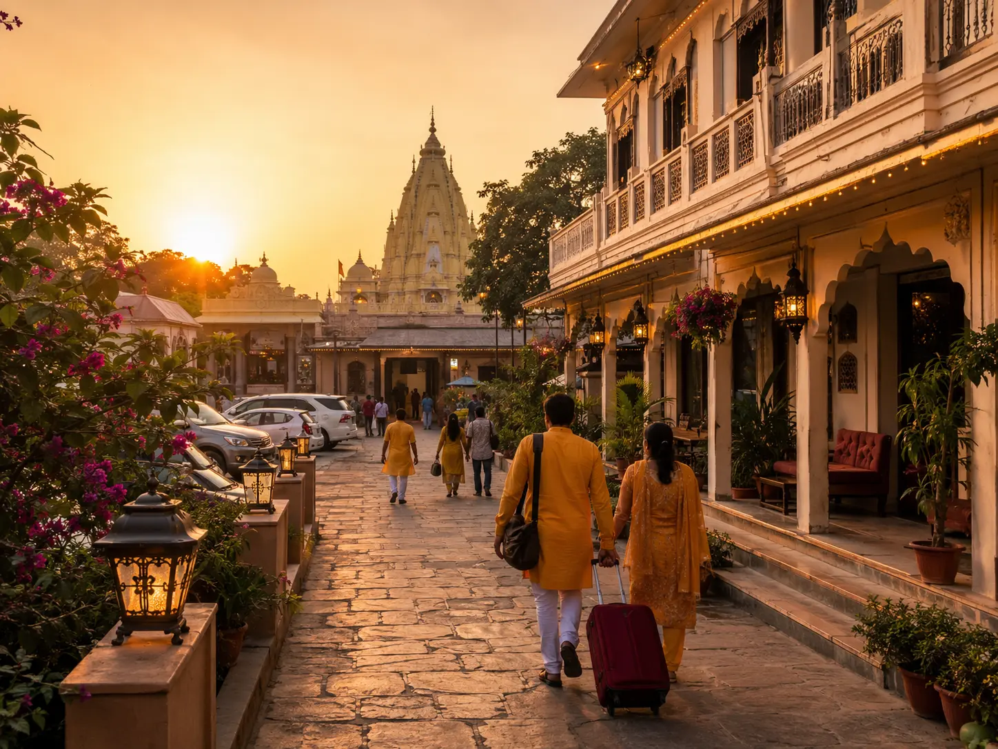 Hotels, guest houses and dharamshalas located near Nalkheda Siddha Peeth Maa Baglamukhi Temple
