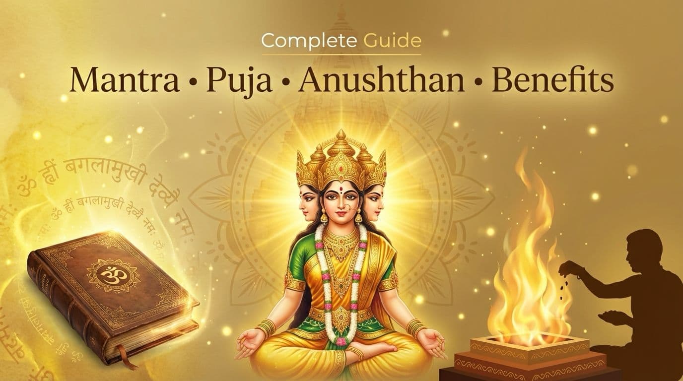 Complete Guide to Baglamukhi Anushthan, Mantra, Puja and Benefits