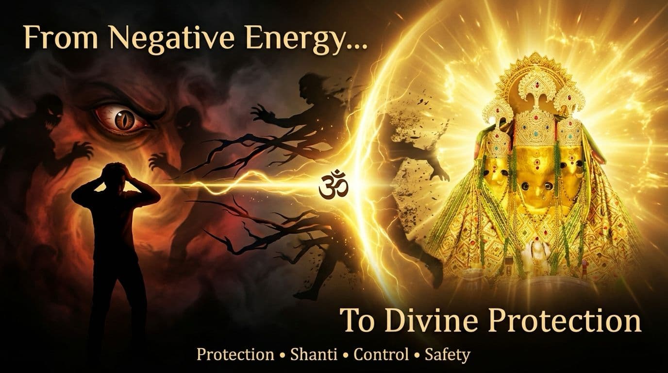 How Maa Baglamukhi Puja Removes Negative Energy and Enemies