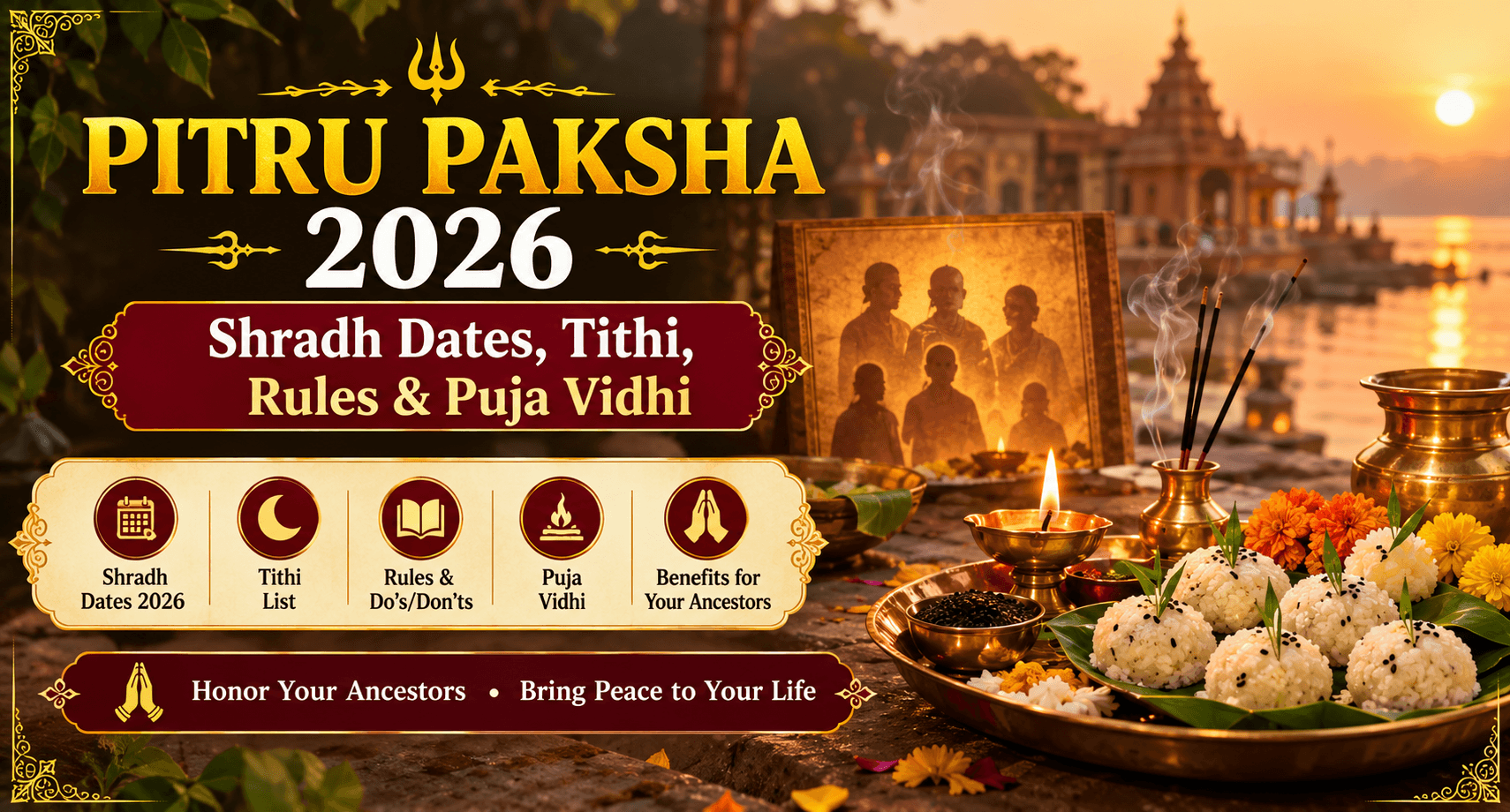 Pitru Paksha 2026: Shradh Dates, Tithi, Rules & Puja Vidhi