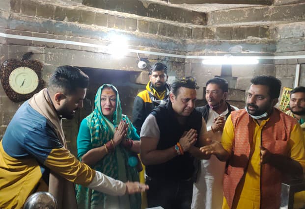 Govinda Ji Visits Maa Baglamukhi Temple