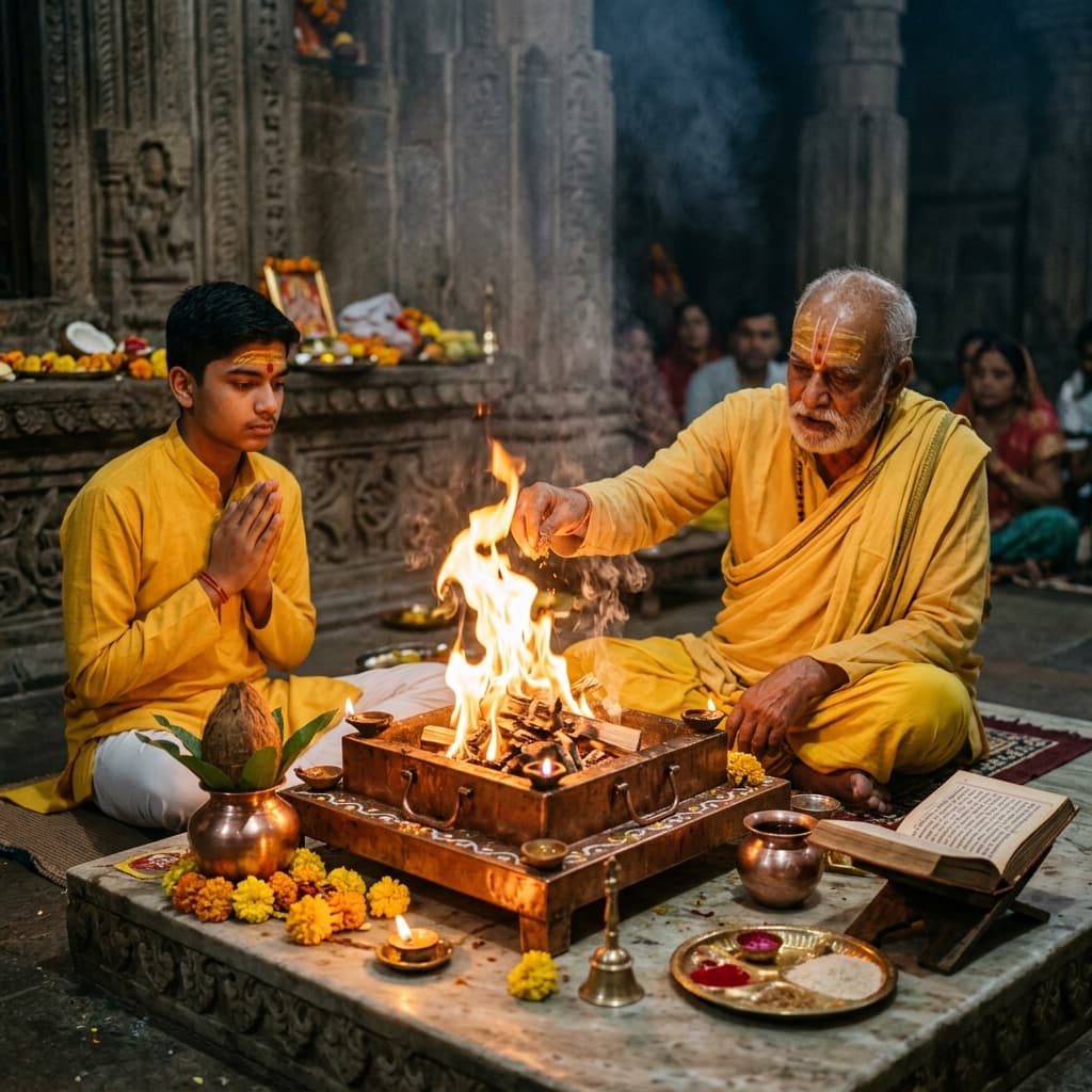 Maa Baglamukhi Student Vidya Puja for education and focus