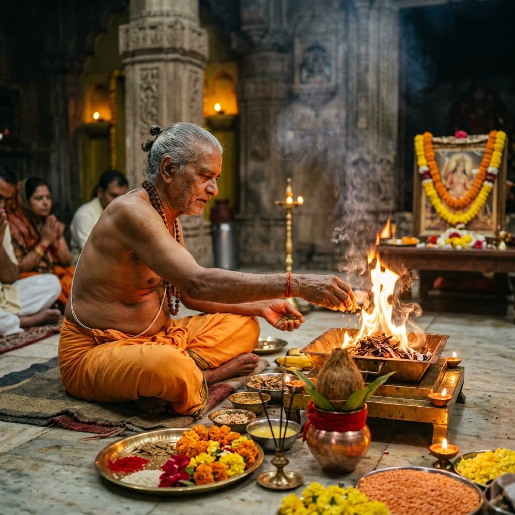 Advanced Mangal Dosh Pooja at Siddha Peeth for Mars afflictions